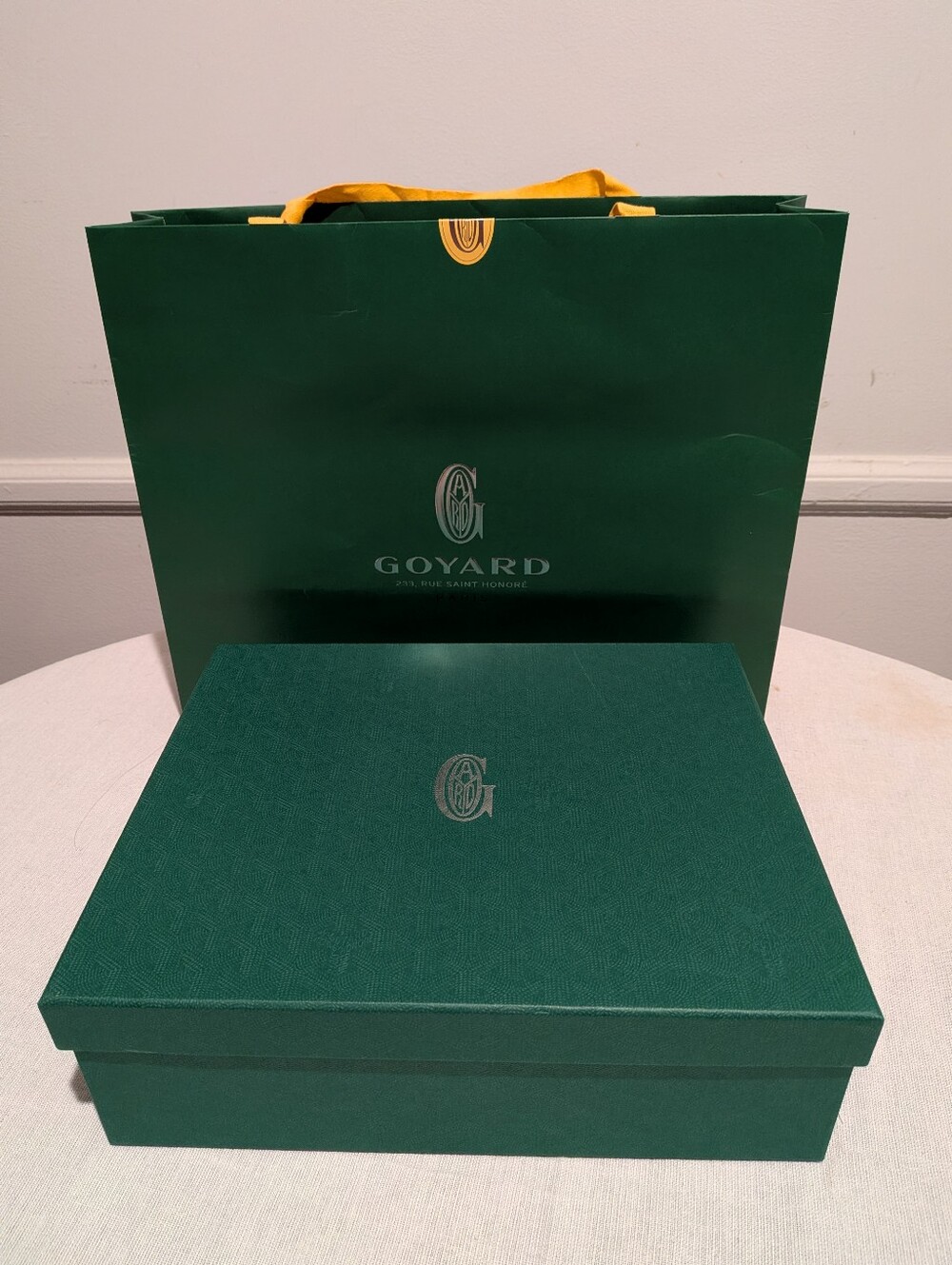 Goyard  Empty Gift Box and Shopping Bag